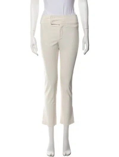 Pre-owned Isabel Marant Flared Pants In Neutrals/white