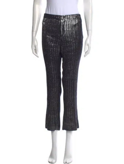 Pre-owned Isabel Marant Flared Pants In Silver