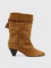 Isabel Marant Flat Ankle Boots  Woman Color Amber In Orange