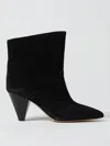 Isabel Marant Loline Ankle Boots In Black