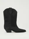 Isabel Marant Ankle Boots In Luxurious Calf Velvet Leather With Sleek Design And Quality Finish