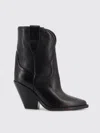Isabel Marant Flat Ankle Boots  Woman Color Black In Black
