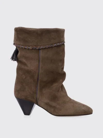 ISABEL MARANT BOOTS ISABEL MARANT WOMAN COLOR MUD,H19016064