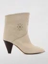 Isabel Marant Flat Ankle Boots  Woman Color White
