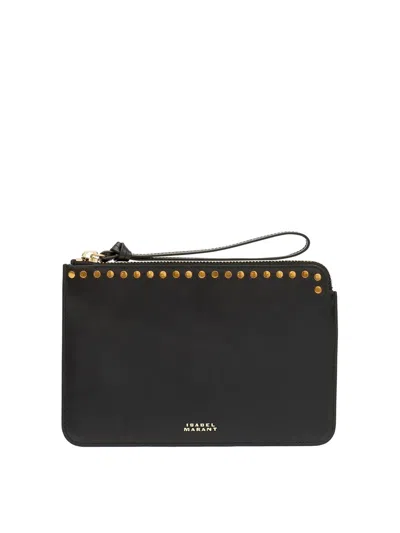 Isabel Marant Flat Pouch In Black