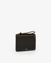 Isabel Marant Flat Pouch Clutch In Black