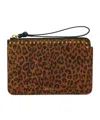 Isabel Marant Studded Leopard-print Leather Pouch In Multi