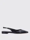 Isabel Marant Flat Sling Back Ballerina Shoes In Black