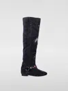 Isabel Marant Slava Thigh Boots In Black