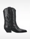 Isabel Marant Flat Ankle Boots  Woman Color Black In Schwarz
