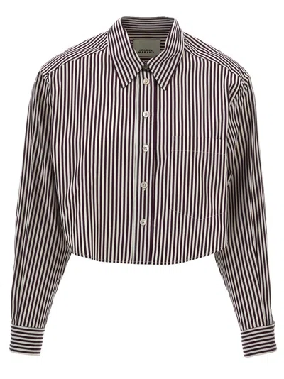 ISABEL MARANT 'FLEORA' CROPPED SHIRT