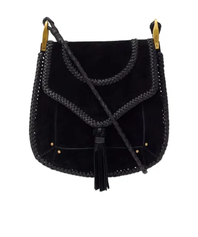 Isabel Marant Flip Shoulder Bag In Black