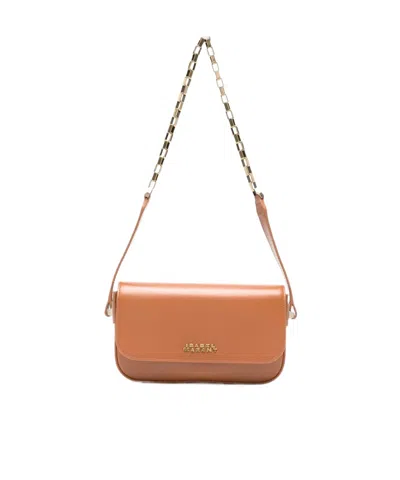 Isabel Marant Flip Shoulder Bag In Orange