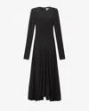 Isabel Marant Ruched Flora Maxi Dress In Black