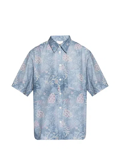 Isabel Marant Floral Cotton Shirt In Multi