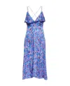 Isabel Marant Floral Dress In Blue