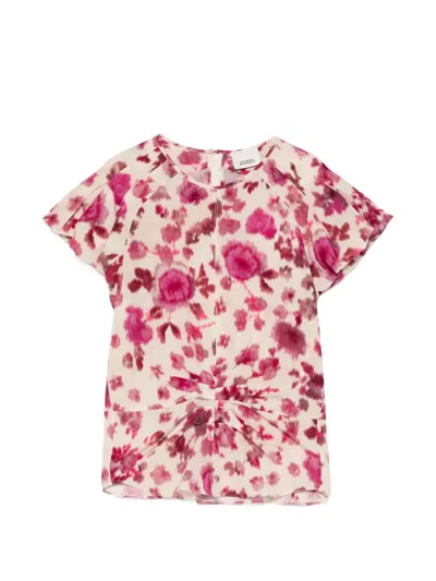 Isabel Marant Tullya Floral Print Blouse In Multi
