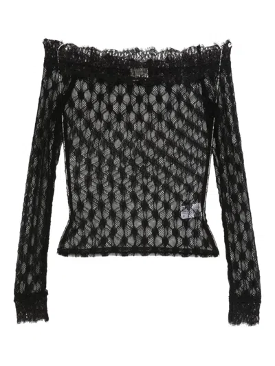 ISABEL MARANT FLORAL-LACE TOP