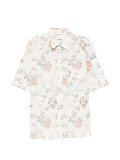 Isabel Marant Floral-pattern Shirt In White