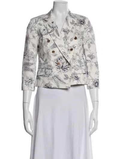 Pre-owned Isabel Marant Floral Print Blazer In Multicolor