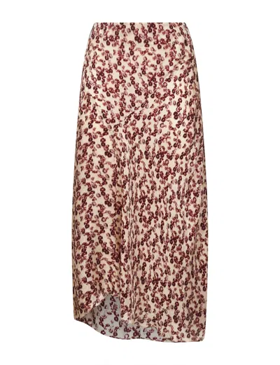 Isabel Marant Floral Print Jacquard Lisanne Midi Skirt