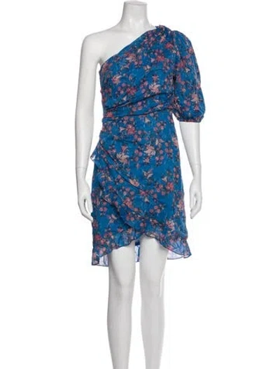 Pre-owned Isabel Marant Floral Print Knee-length Dress In Multi