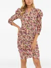 Isabel Marant Floral-print Mini Dress In Multi
