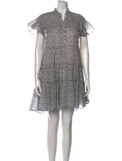 Pre-owned Isabel Marant Floral Print Mini Dress In Multi