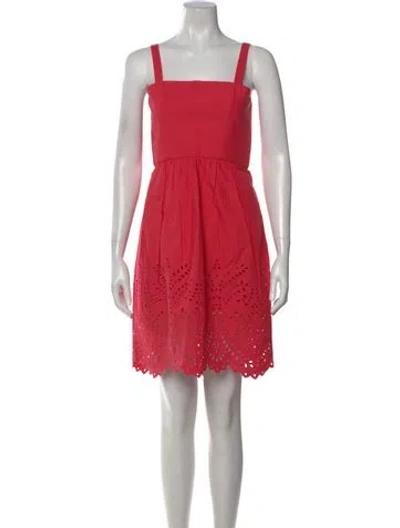 Pre-owned Isabel Marant Floral Print Mini Dress In Pink
