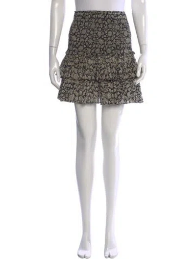 Pre-owned Isabel Marant Floral Print Mini Skirt