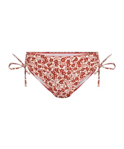 Isabel Marant Floral Printed Tie Fastened Bikini Briefs In Multi