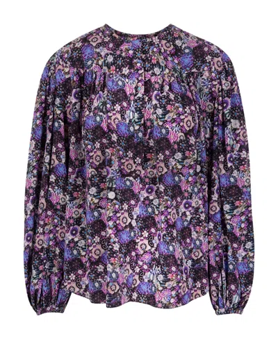 Isabel Marant Floral Silk Blouse