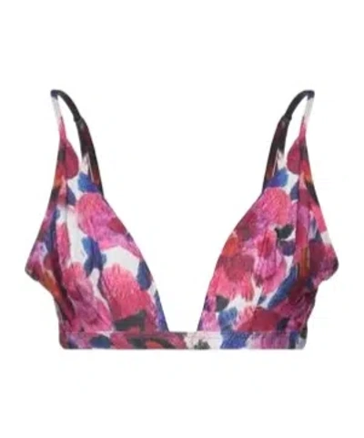 Isabel Marant Floral-print Bikini Tops In Multi