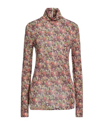 Isabel Marant Floral-print T-shirts In Multi