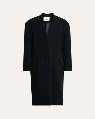 ISABEL MARANT FLORANE STRUCTURED WOOL COAT