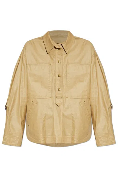 Isabel Marant Florida Shirt In Beige