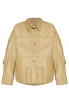 Isabel Marant Florida Shirt In Nude
