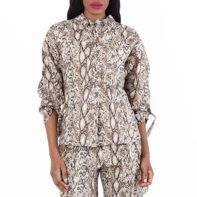 Isabel Marant Florida Shirt In Animal Print