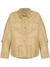 Isabel Marant Florida Shirt In Neutrals