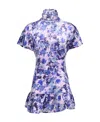 Isabel Marant Flower Printed Blouse In Blue