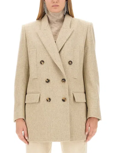 Isabel Marant Floyd Jacket In Neutral
