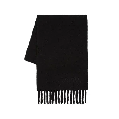ISABEL MARANT FOUZY GD SCARF - WOOL - BLACK