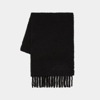 Isabel Marant Fouzy Gd Scarf In Black