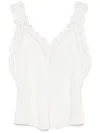 Isabel Marant Fradela English Embroidery Top In White