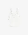 Isabel Marant Fradela English Embroidery Top In White