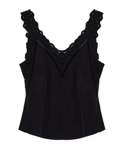 ISABEL MARANT ISABEL MARANT FRADELLA V-NECK TOP