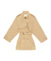 Isabel Marant Franny Trench Coat In Nude