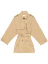 Isabel Marant Franny Trench Coat In Neutrals