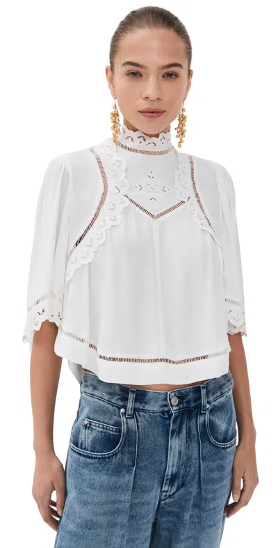 Isabel Marant Frany Blouse White