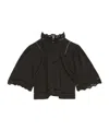 Isabel Marant Frany Short Sleeve Top In Black